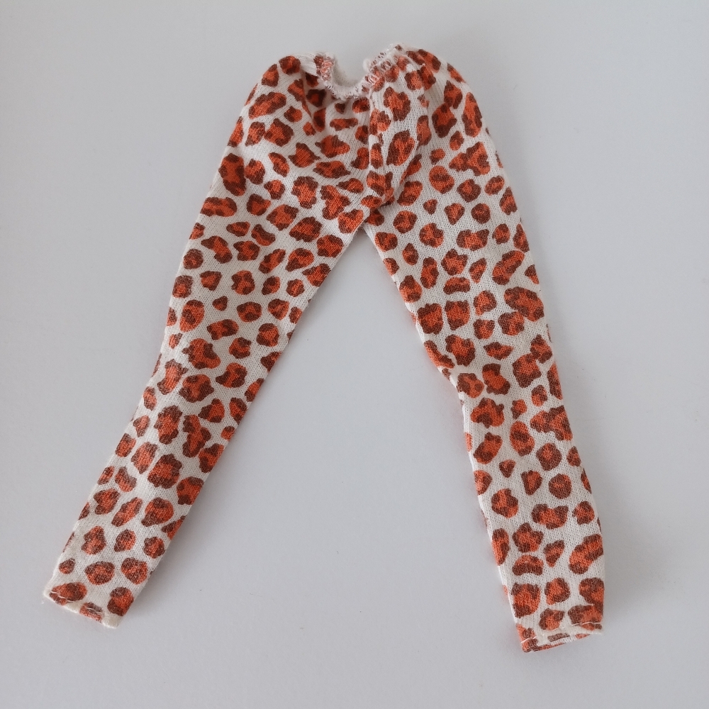 Vintage‎ Barbie Doll Leopard Pants